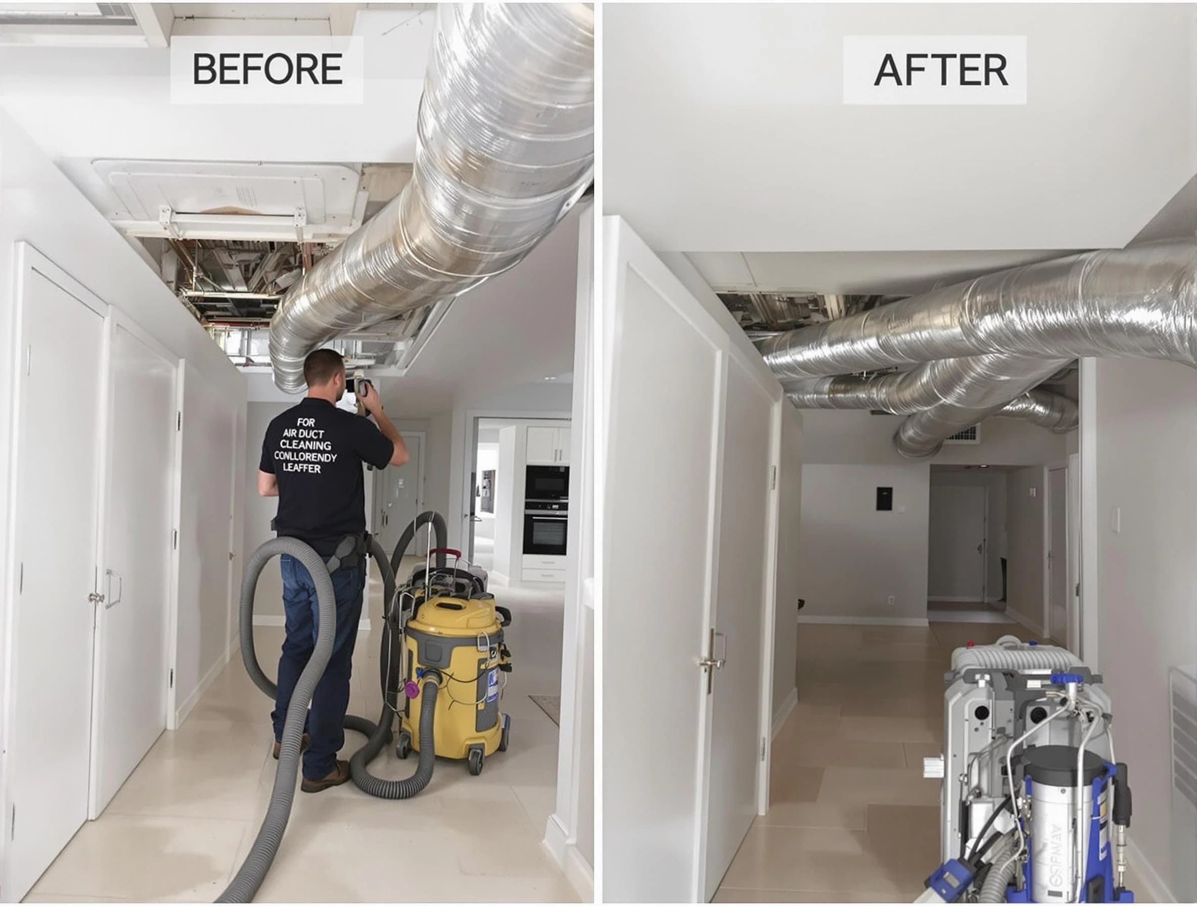 Nichols Hills Air Duct Cleaning professional performing thorough air duct cleaning in Nichols Hills