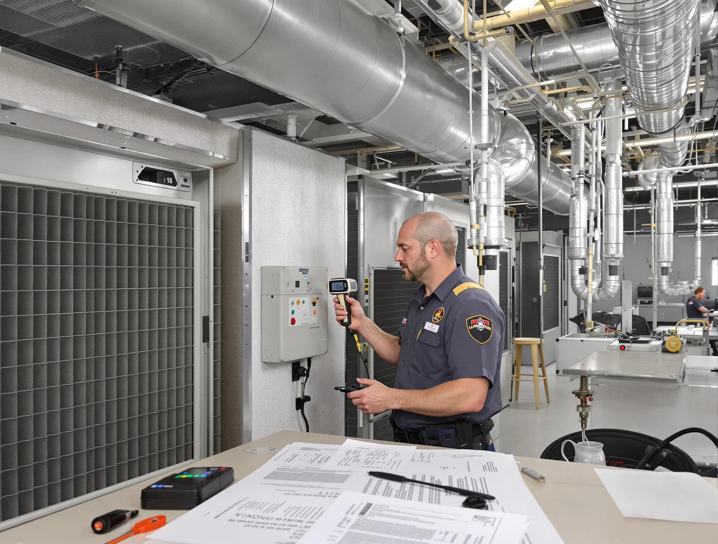 Professional filter system inspection by Nichols Hills Air Duct Cleaning in Nichols Hills