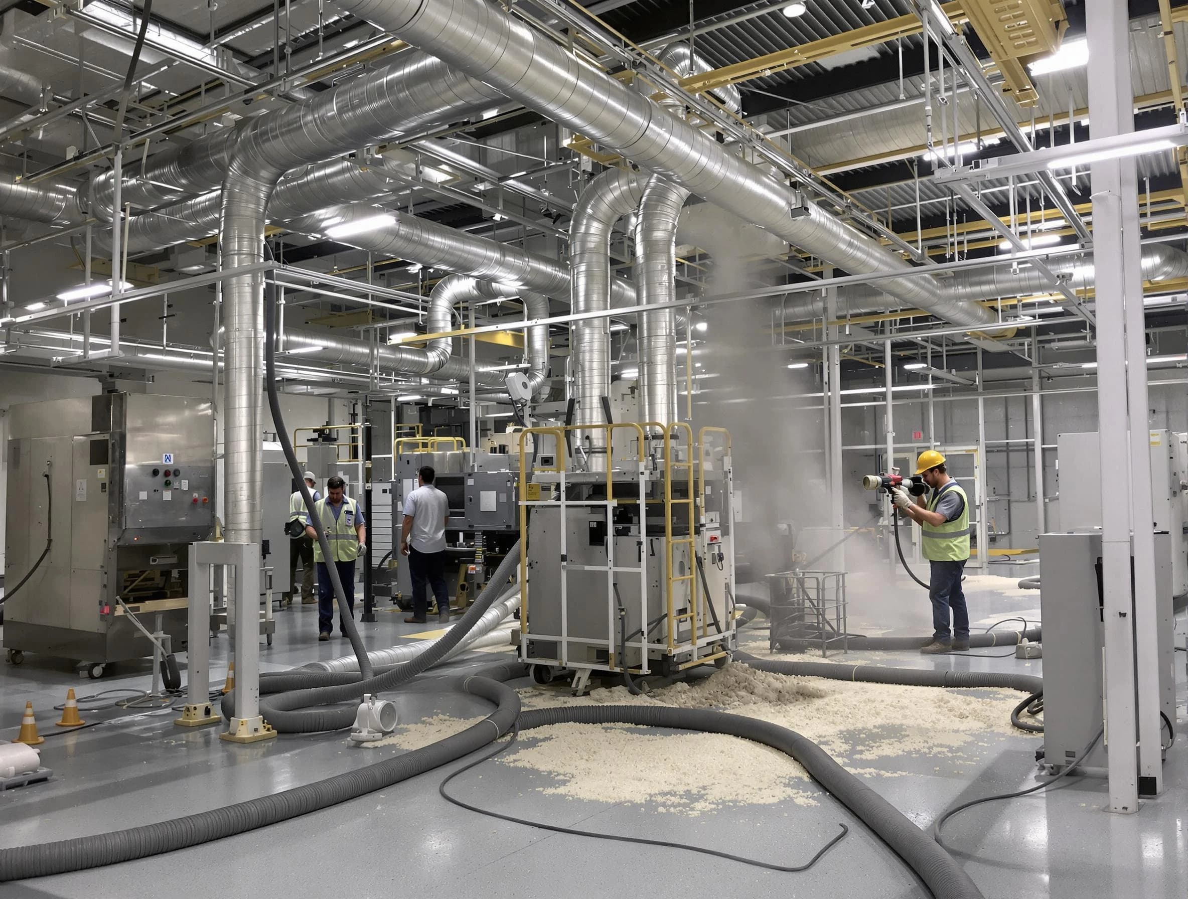 Heavy-duty industrial duct cleaning by Nichols Hills Air Duct Cleaning in Nichols Hills