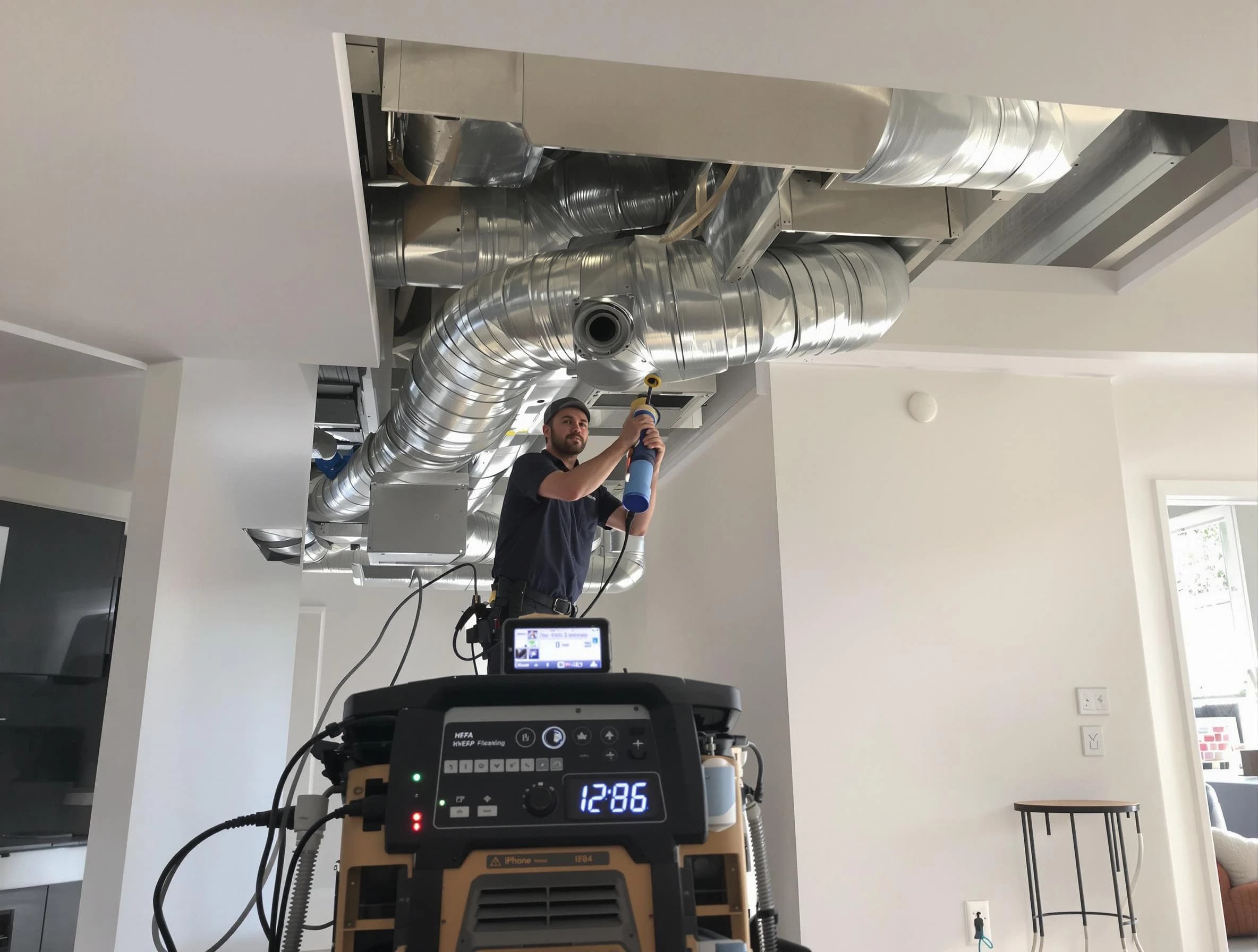 Advanced pure air duct cleaning by Nichols Hills Air Duct Cleaning in Nichols Hills