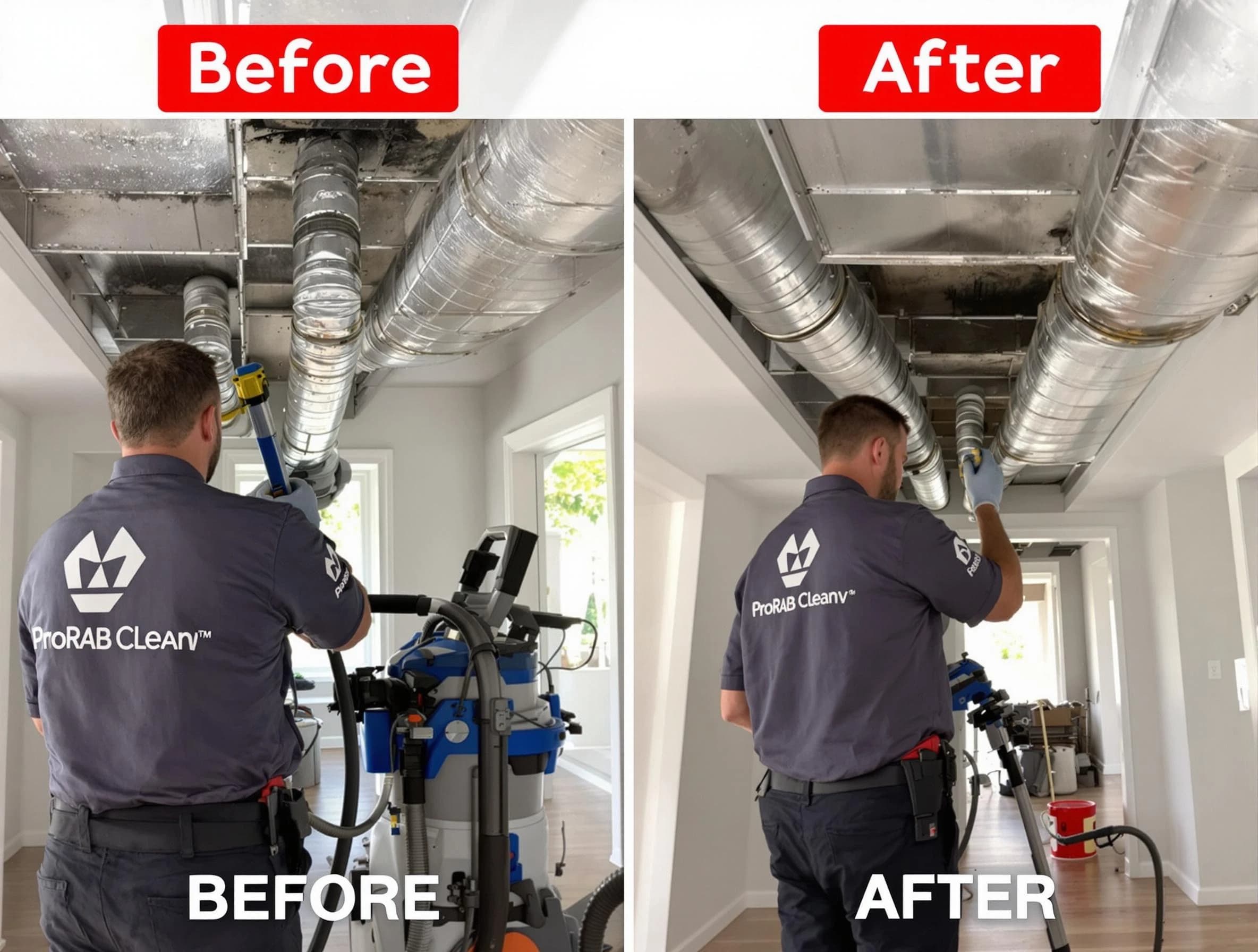 Nichols Hills Air Duct Cleaning expert performing thorough residential duct cleaning in a Nichols Hills home