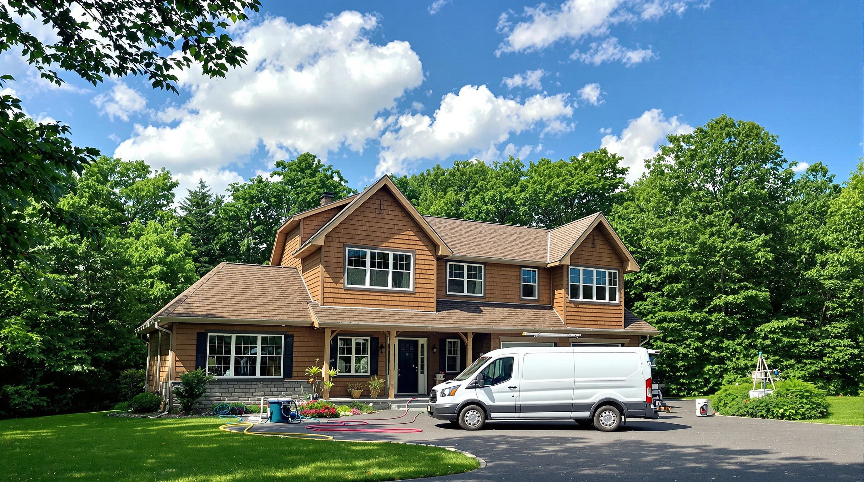 Nichols Hills Air Duct Cleaning air duct cleaning crew working in The Village, OK