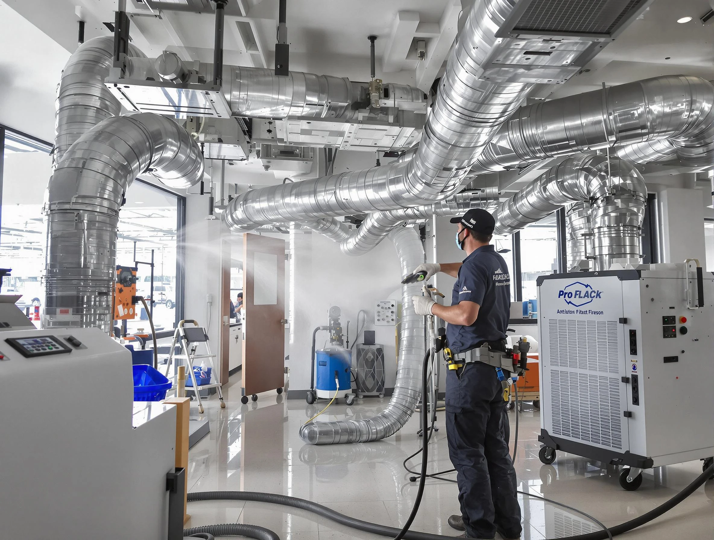 Negative Pressure Air Duct Cleaning in Nichols Hills