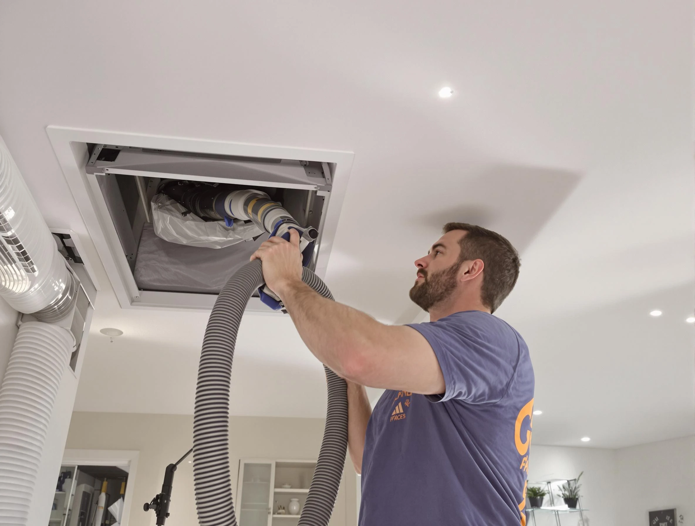 Precision indoor duct cleaning by Nichols Hills Air Duct Cleaning in Nichols Hills